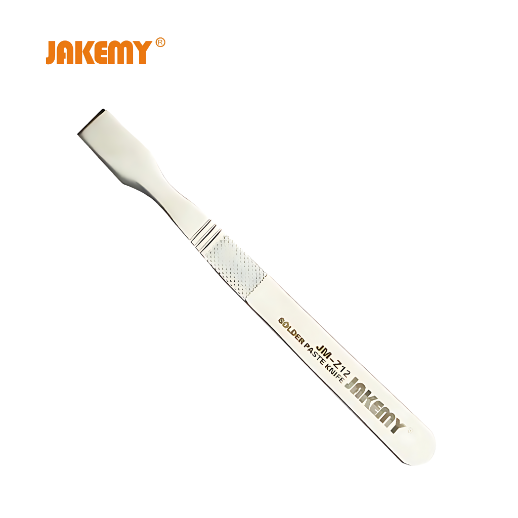 Jakemy JM-Z12 Metal Spudger Solder Paste Knife Scraper Opening Pry Tool