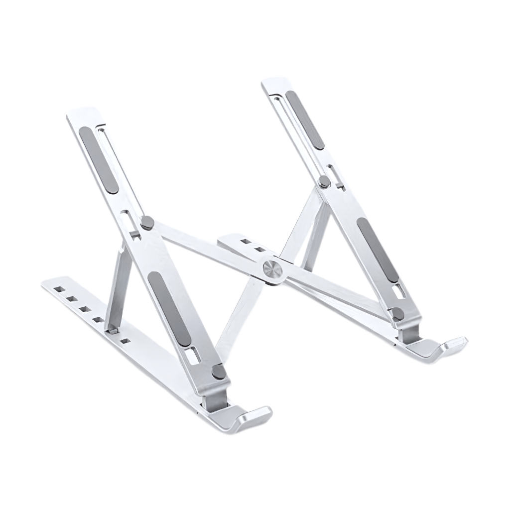 Adjustable Laptop Stand for Desk, Portable and Foldable Notebook Holder Aluminum